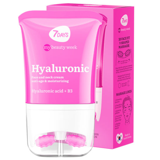 Crema Massaggiante Acido Ialuronico Viso, Collo, Decollete | 7Days